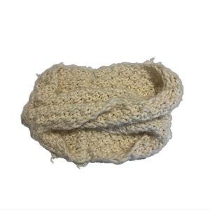 Mossimo Supply Co. Cream Knit Scarf